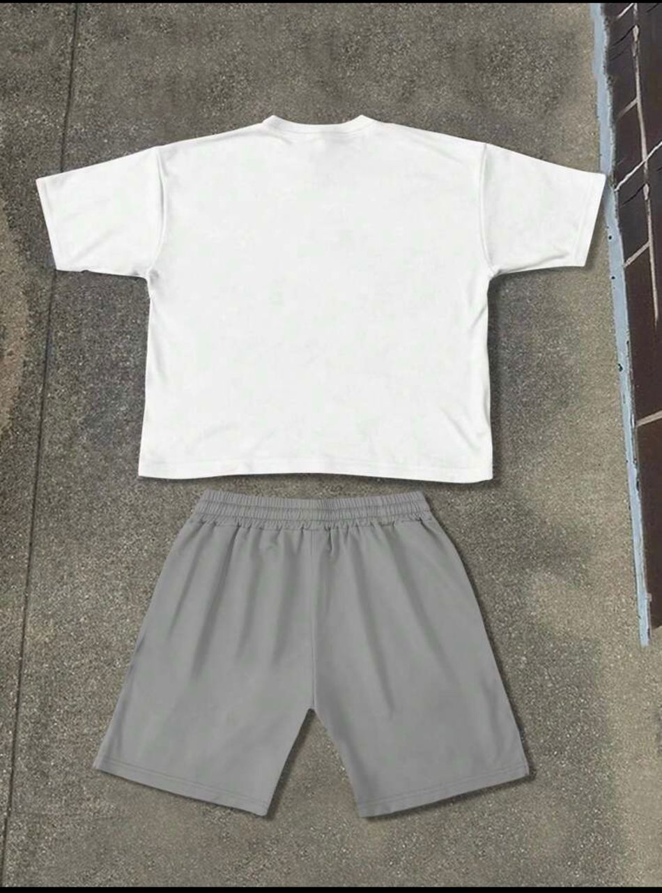 complet T-shirt short pour homme